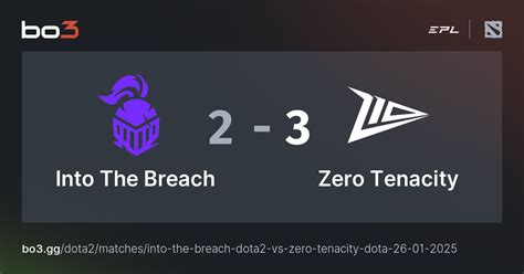 Best Zero Tenacity v Into The Breach Odds & Bets .